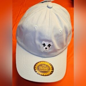 Animal Crossing New Horizen Ball Cap K.K. Slider Baby Blue Adjstble New w/Tag